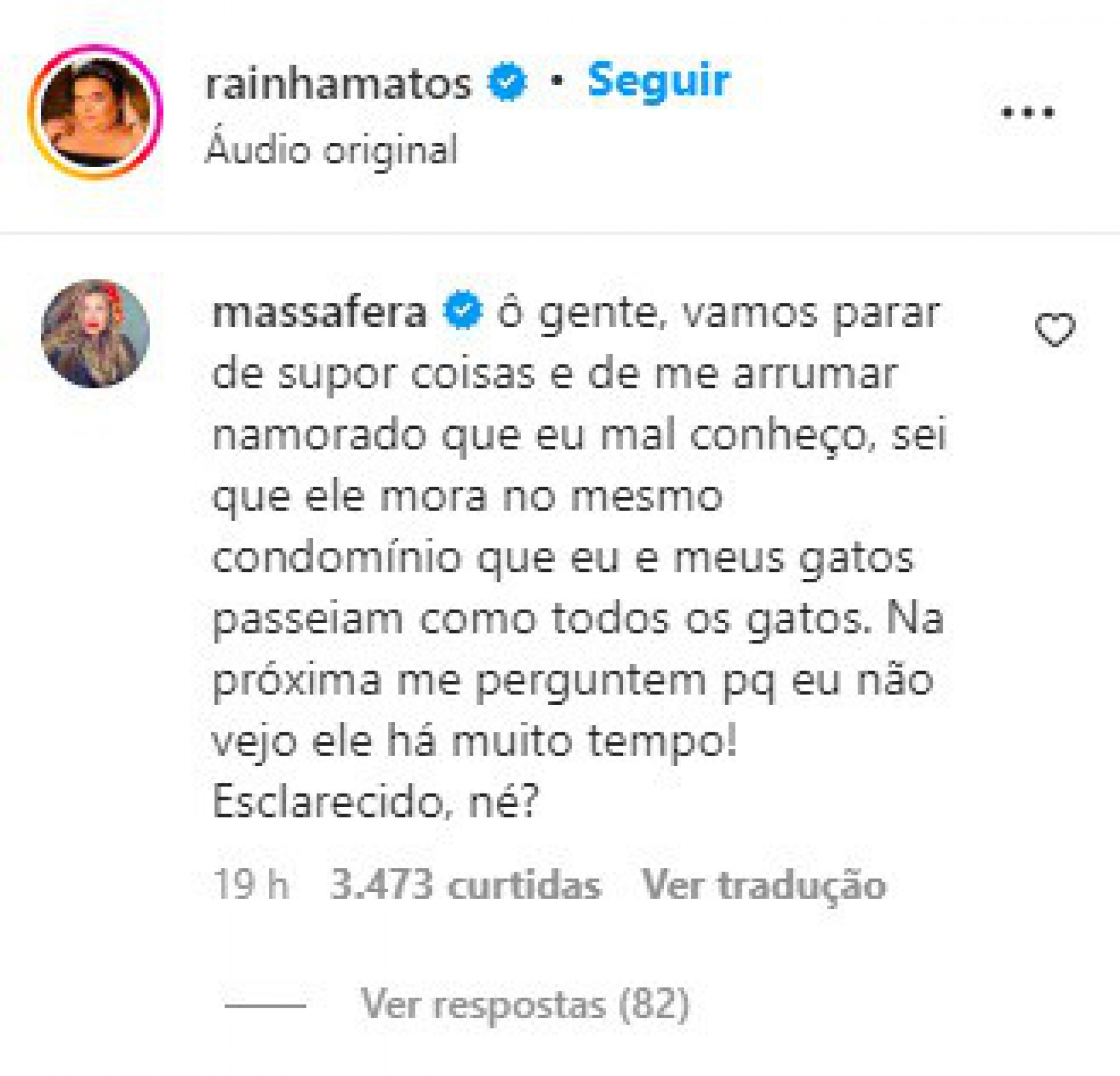 Grazi Massafera se pronuncia em resposta a boatos de romance com Gabriel Medina - Reprodução/Instagram