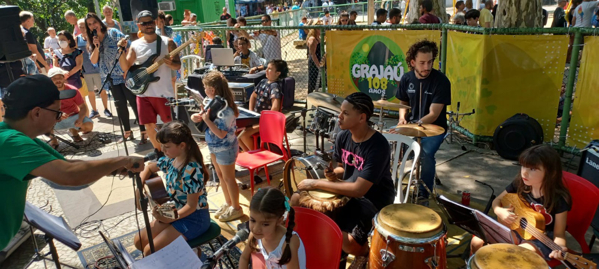 O bairro celebrou seus 108 anos com muita música, dança e atividades para toda a família - Renata Couto/Portal Produções