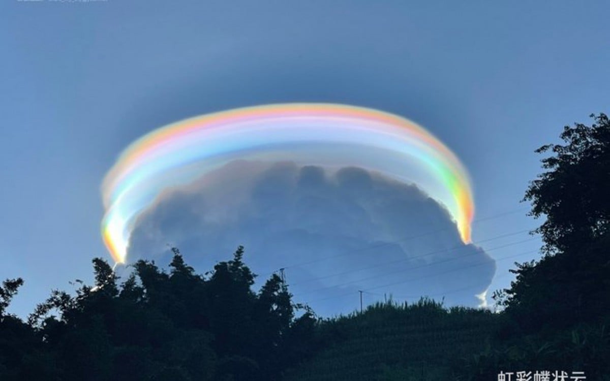 Nuvem colorida: saiba como se forma o fenômeno que intrigou a internet, Mundo e Ciência