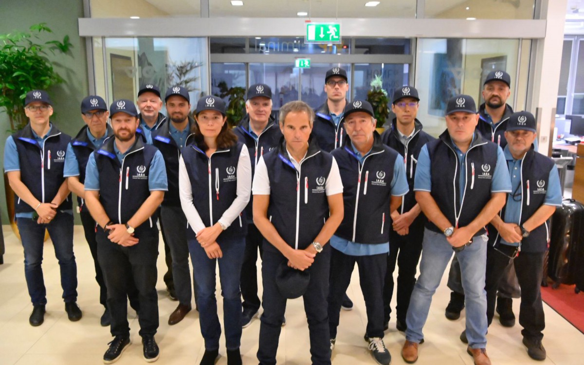 Foto publicada no Twitter por Rafael Grossi