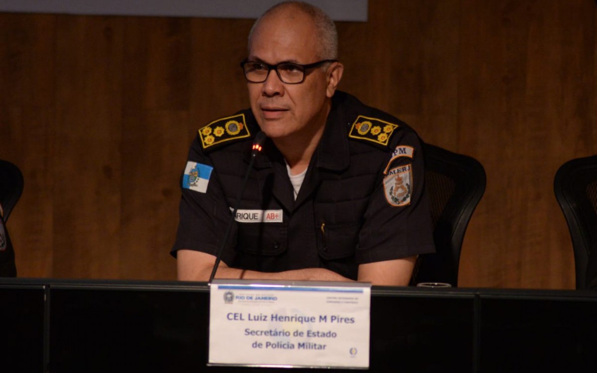 Coletiva de apresentação sobre a segurança no Rock in Rio - Sandro Vox/Agência O DIA