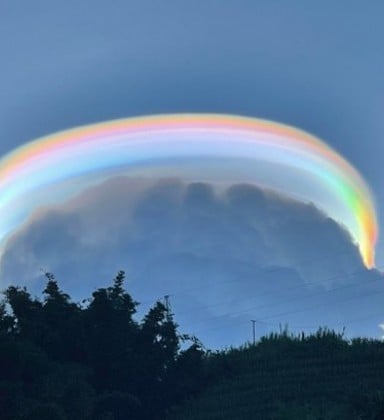 Nuvem colorida: saiba como se forma o fenômeno que intrigou a internet, Mundo e Ciência
