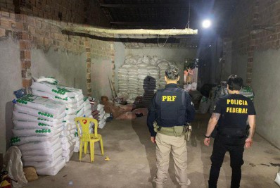 PF e PRF fazem operação conjunta para combater venda de fertilizantes sem registro