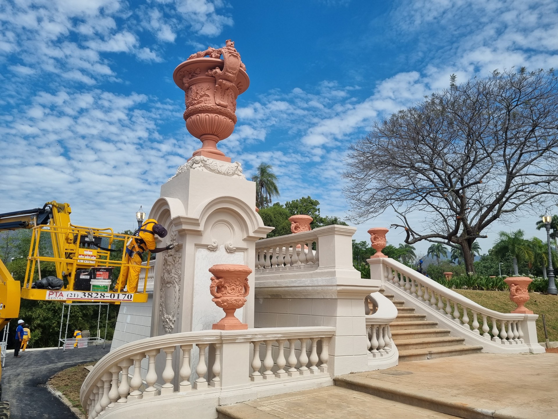 Quinta da Boa Vista passa por reformas de revitalização desde maio deste ano - Divulgação / Seconserva