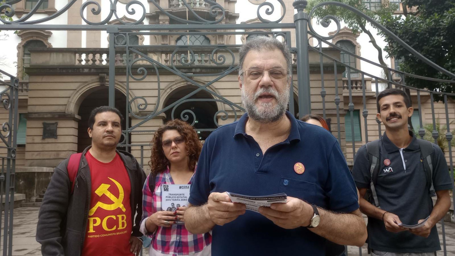 Eduardo Serra (PCB) &eacute; candidato ao Governo do Estado do Rio de Janeiro