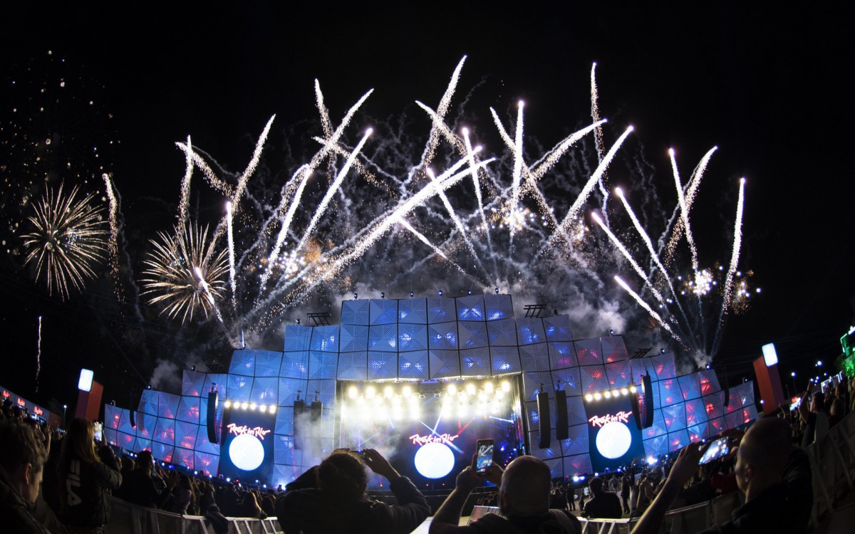 Evento-teste do Rock in Rio aconteceu no Parque dos Atletas, na Barra da Tijuca, Zona Oeste do Rio, nesta ter&ccedil;a-feira