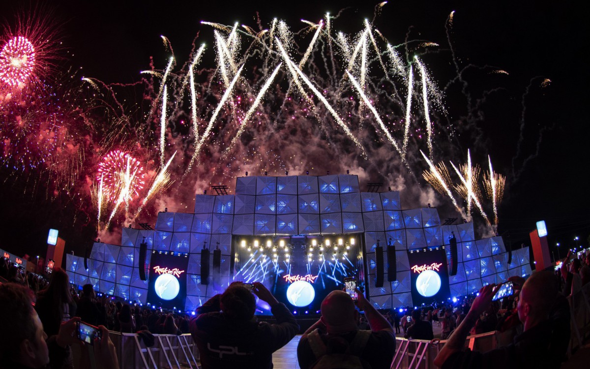 Evento-teste do Rock in Rio aconteceu no Parque dos Atletas, na Barra da Tijuca, Zona Oeste do Rio, nesta ter&ccedil;a-feira