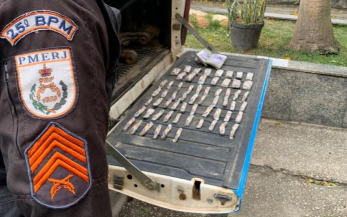 H.D.F. foi presa durante um patrulhamento da PM