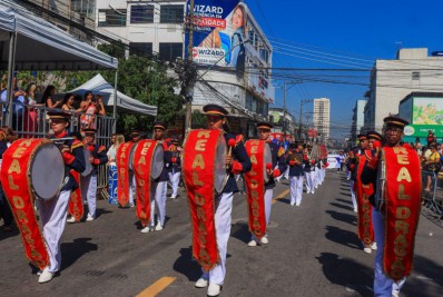 Desfile cívico retornou após cinco anos em Nilópolis