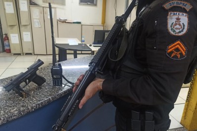 Criminoso armado é preso em Vilar dos Teles