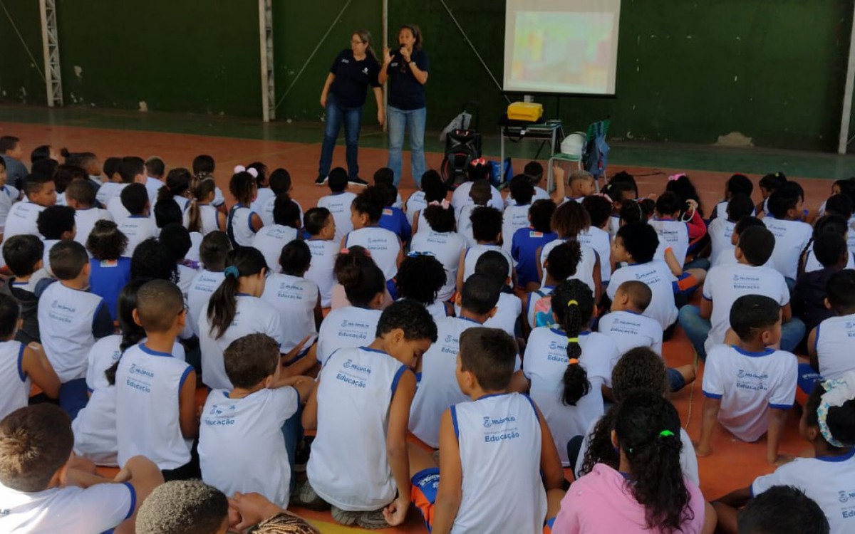 Alunos da E.M. Margarida Fernando Sabino participaram das atividades