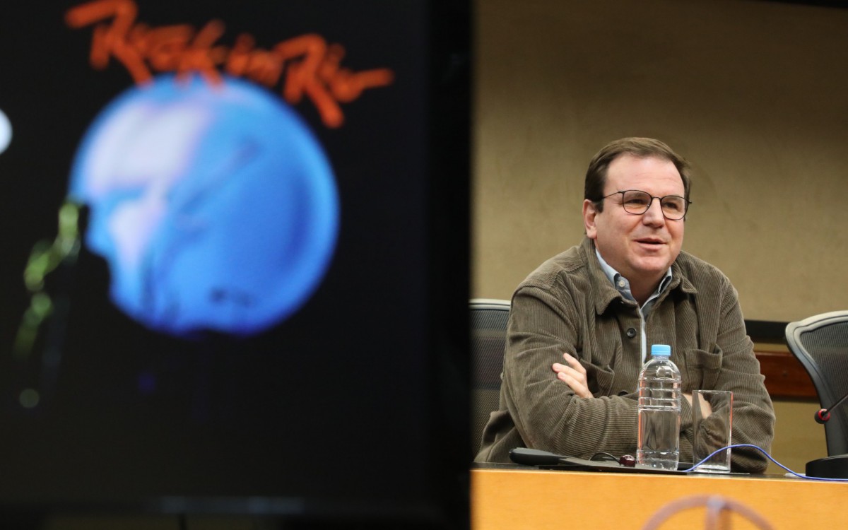 Eduardo Paes, prefeito do Rio de Janeiro, celebrou a realiza&ccedil;&atilde;o do festival ap&oacute;s a pandemida 