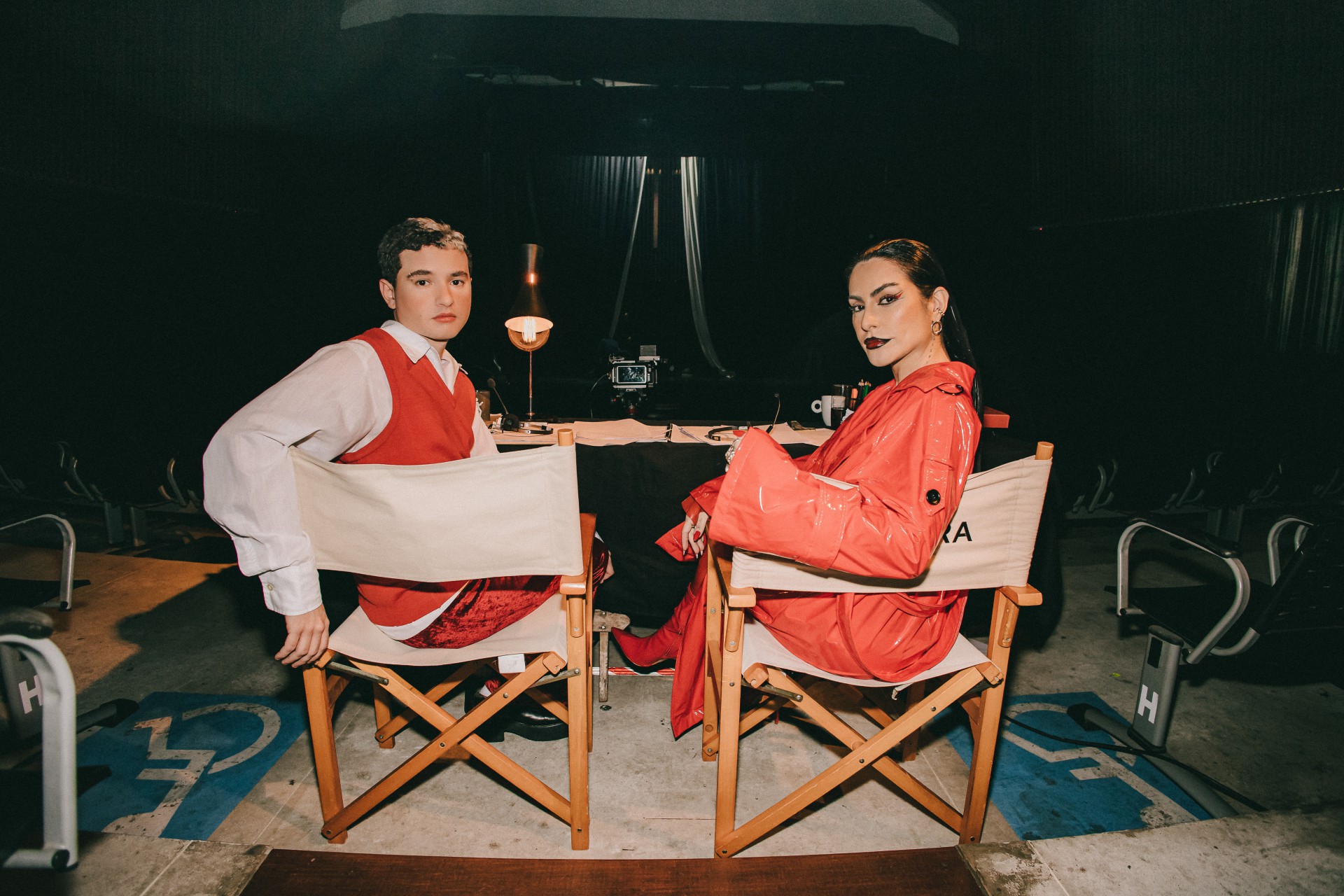 Cleo grava clipe de 'Bom Ator' com Number Teddie - Divulgação