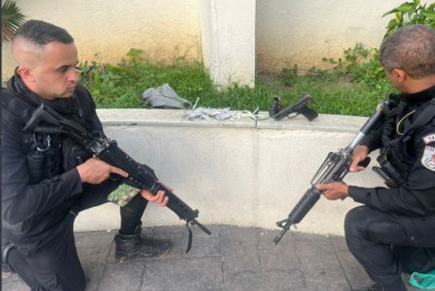 Suspeito é baleado durante confronto em Realengo