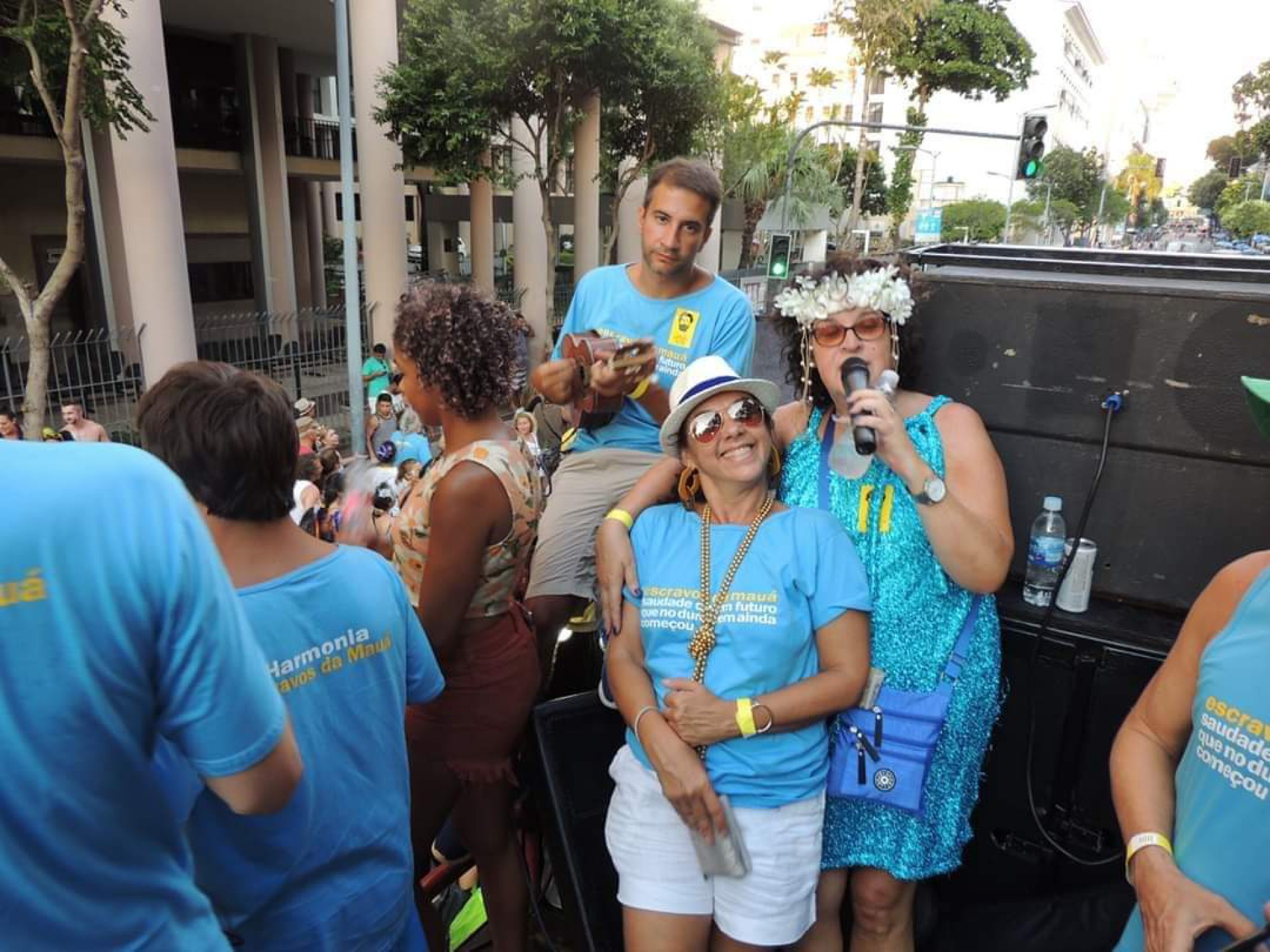 Rita Fernandes era frequentadora do bloco - Divulgação