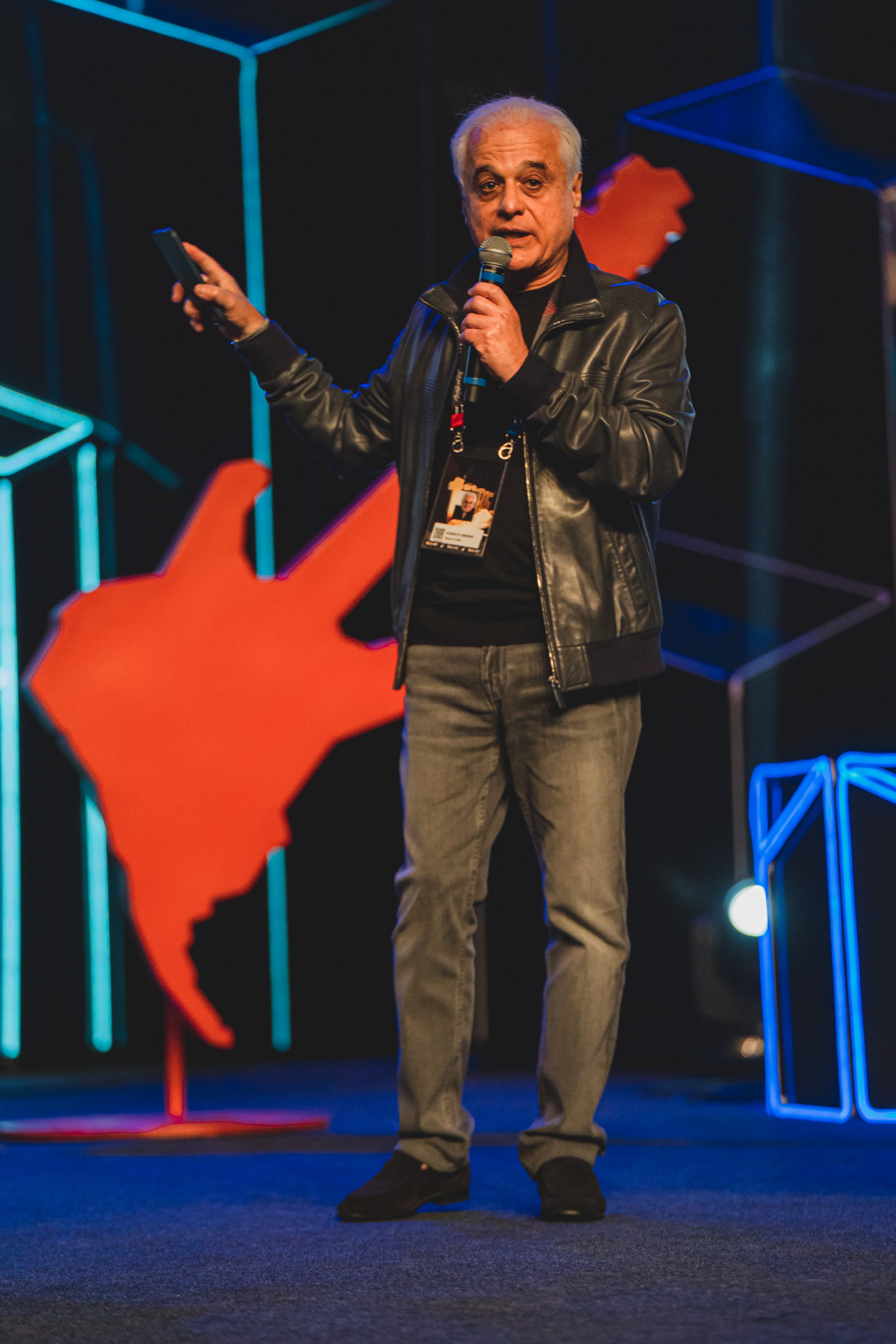 Roberto Medina na coletiva do evento-teste do Rock in Rio - Divulgação / Rock in Rio