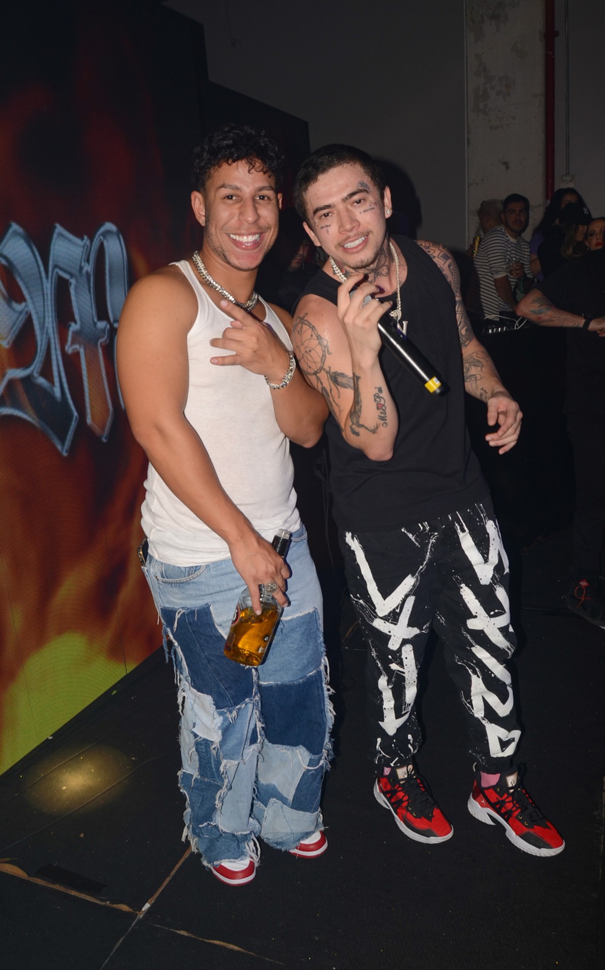 Whindersson Nunes se apresenta na festa do influenciador digital Isaias