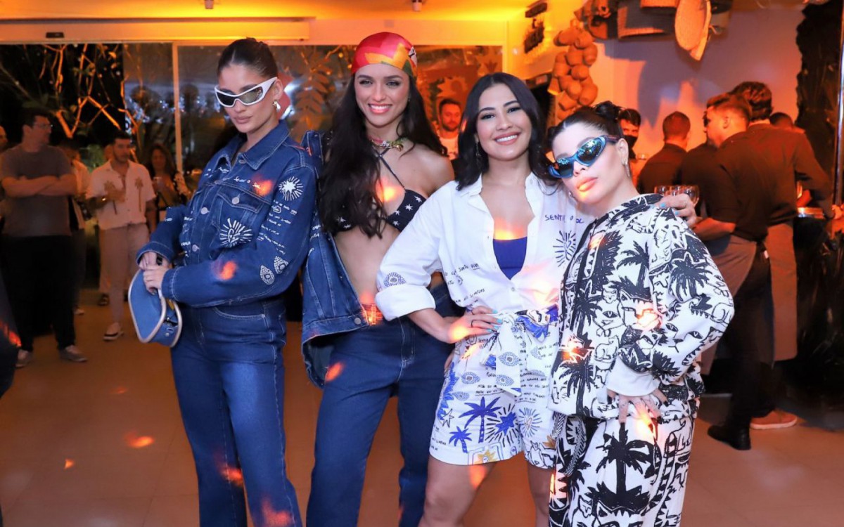 Laura Fernandes, Rafa Kalimann, Thaynara OG e Lucy Alves