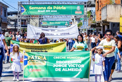 Belford Roxo abre a Semana da Pátria com Desfile Cívico em Heliópolis
