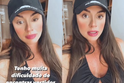 Juju Salimeni conta dificuldade para encontrar peças que sirvam em seu corpo musculoso