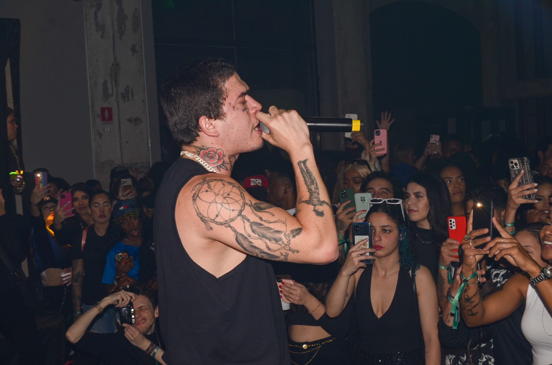 Whindersson Nunes se apresenta na festa do influenciador digital Isaias - Araújo / Ag. News