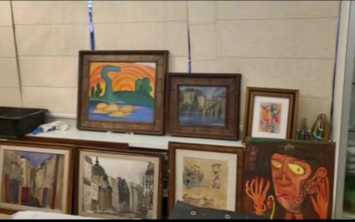 Cerca de 16 obras de arte avaliadas em R$ 725 milhões foram roubados da vítima  - Divulgação