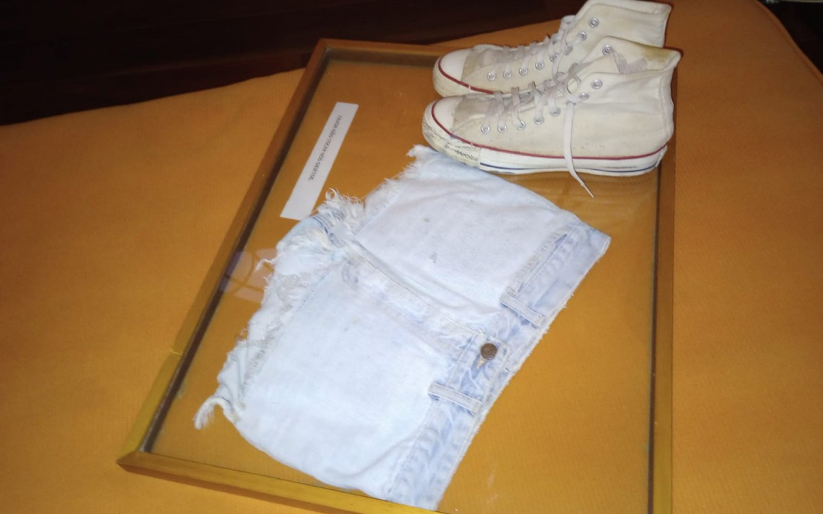 Itens pessoais do cantor Cazuza em seu Centro Cultural