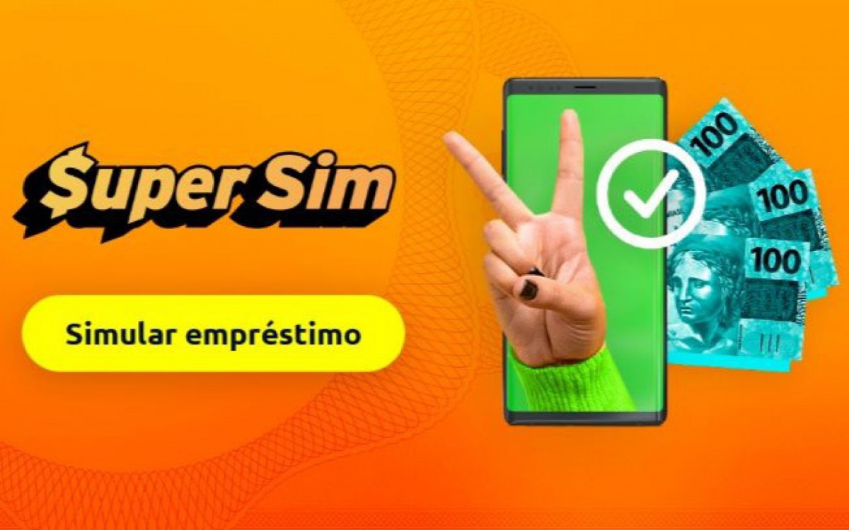 A SuperSim conta com a melhor taxa de aprova&ccedil;&atilde;o do mercado e oferece empr&eacute;stimo para negativados
