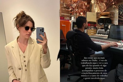 Apaixonada! Alice Wegmann elogia trabalho do namorado: 'Muito foda'