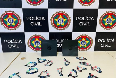 Polícia apreende pulseiras VIPs vendidas ilegalmente na entrada do Rock in Rio