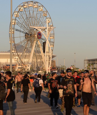 Primeiro dia de festival tem filas para comer, beber e retirar brindes - Sandro Vox/Agência O Dia