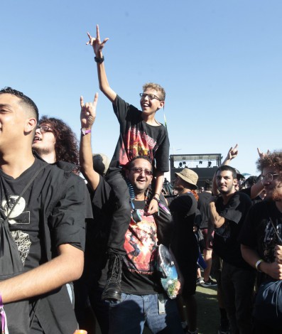 Primeiro dia de Rock in Rio &eacute; marcado como sendo o Dia do Metal - Reginaldo Pimenta / Ag&ecirc;ncia O Dia
