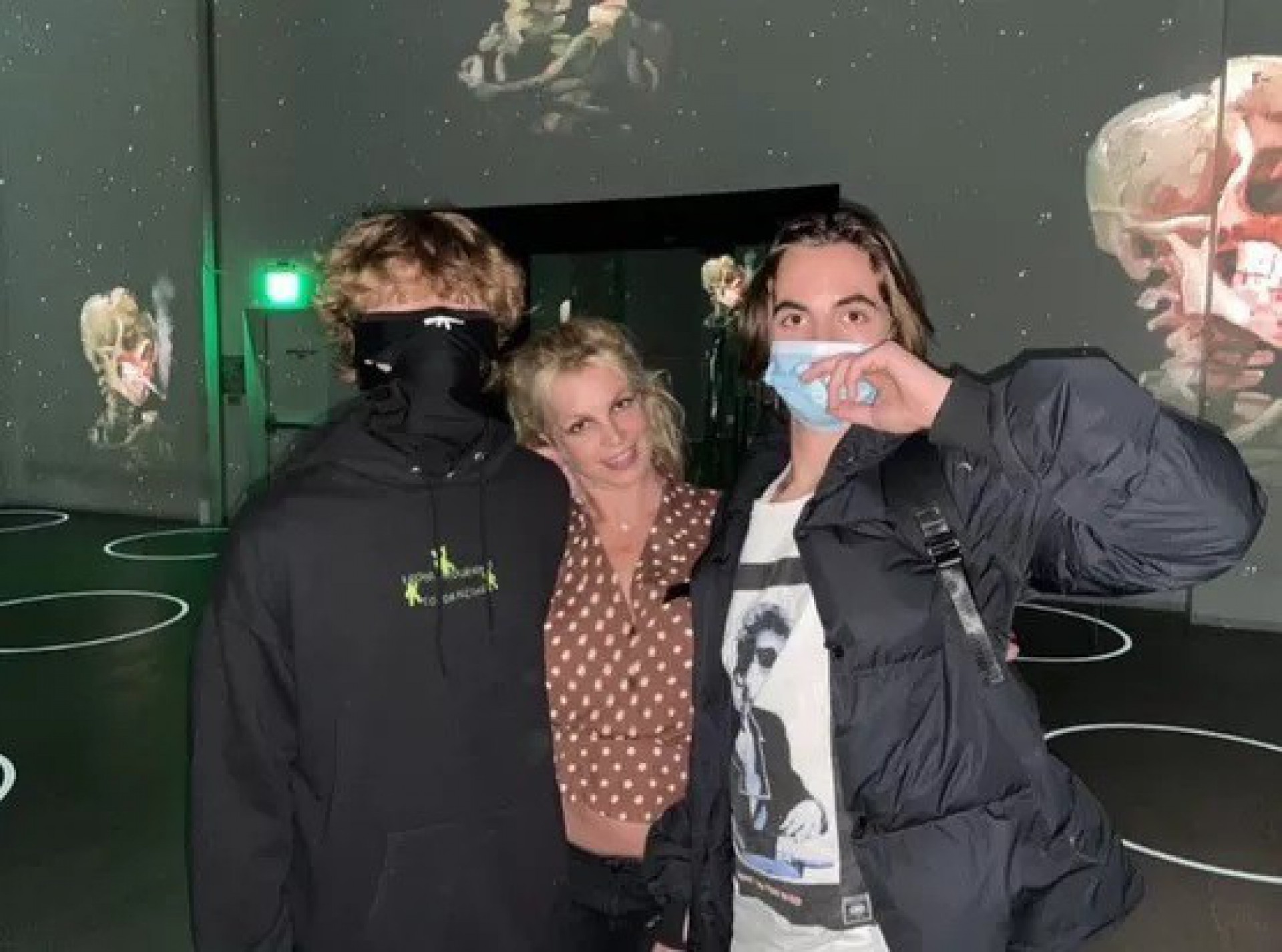 Britney Spears e os filhos, Sean Preston e Jayden James - Reprodução / Instagram