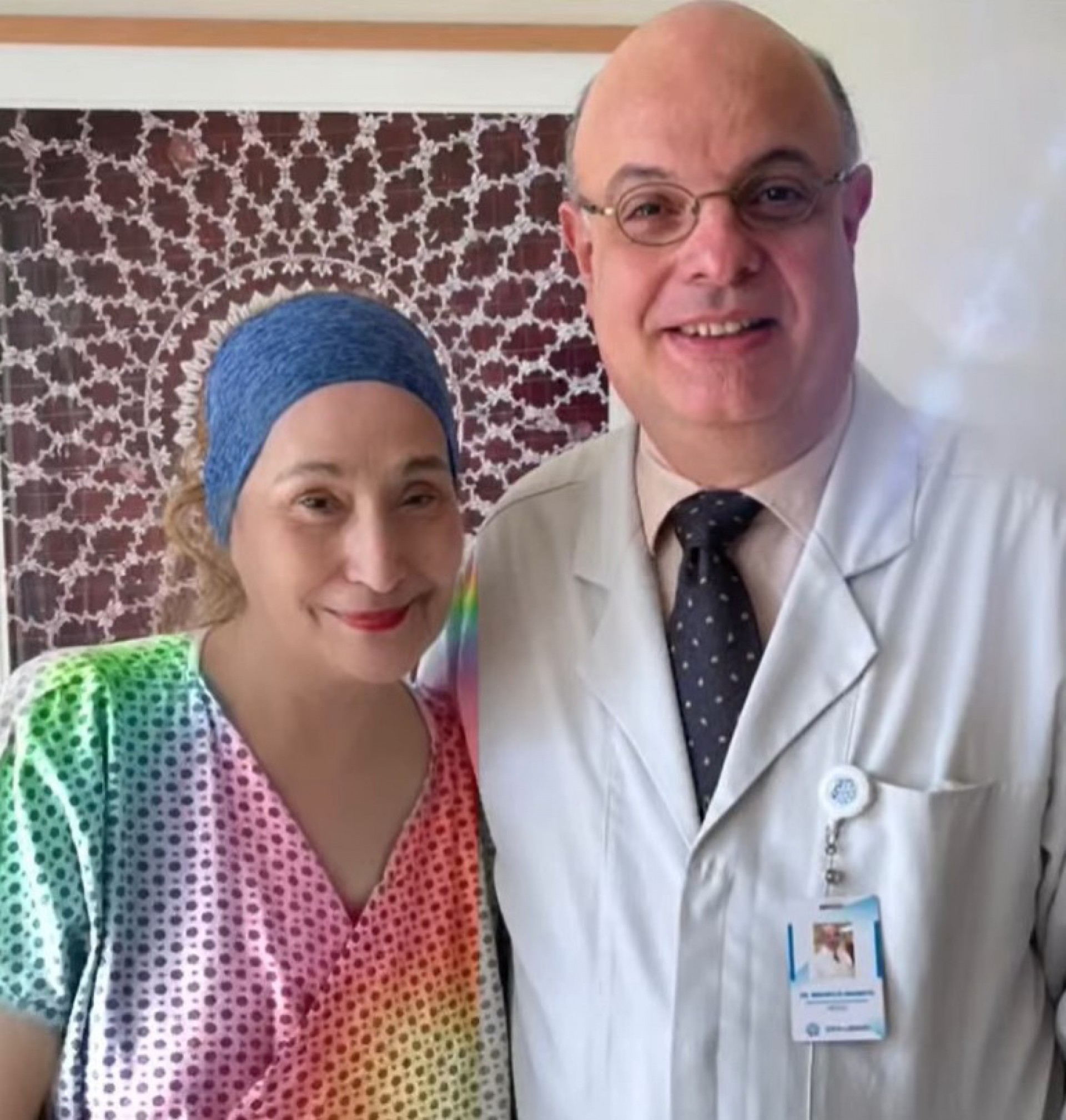 Sonia Abrão recebe alta hospitalar - Reprodução/Instagram