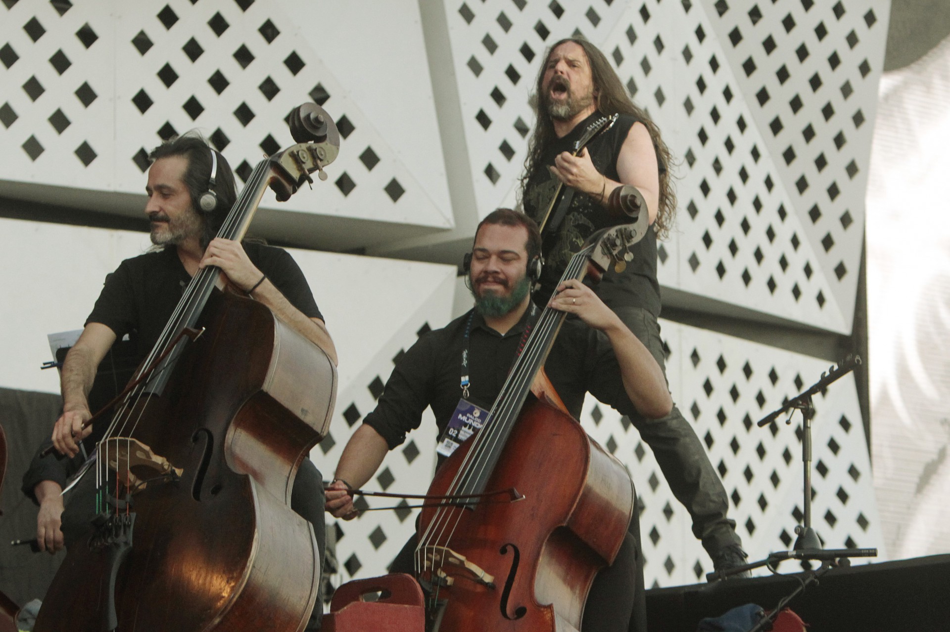Geral - Rock in Rio 2022 - Primeiro dia do festival - Na foto, Sepultura e OSB. - Reginaldo Pimenta / Agencia O Dia
