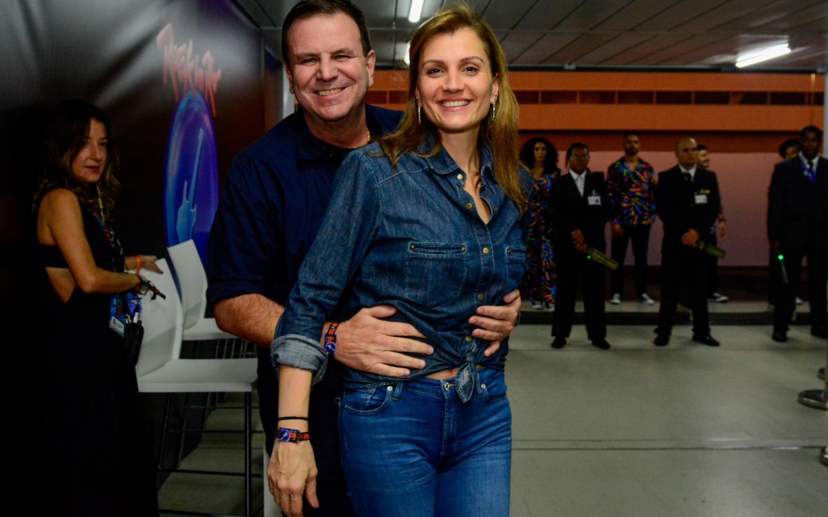 Eduardo Paes e Cristine Paes