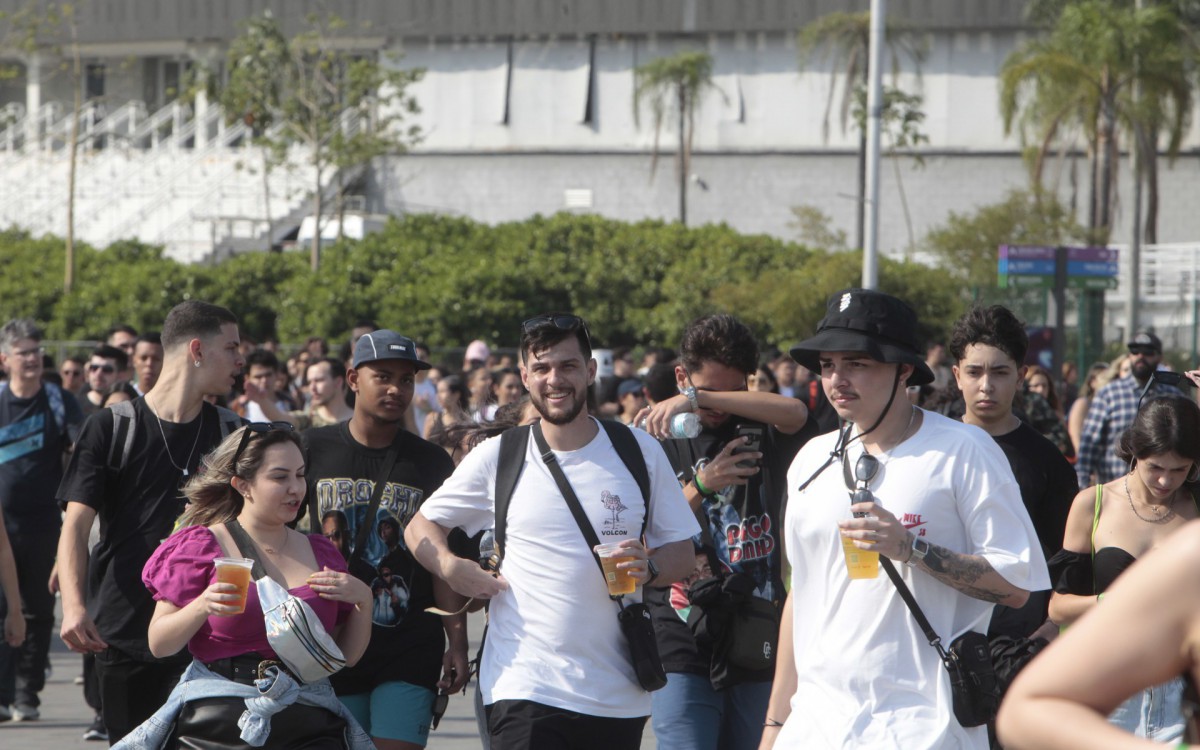 Geral - Rock in Rio 2022 - Segundo dia do festival  - Reginaldo Pimenta / Agencia O Dia