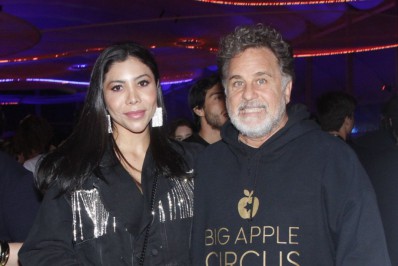 Marcos Frota vai ao Rock in Rio com namorada 34 anos mais nova