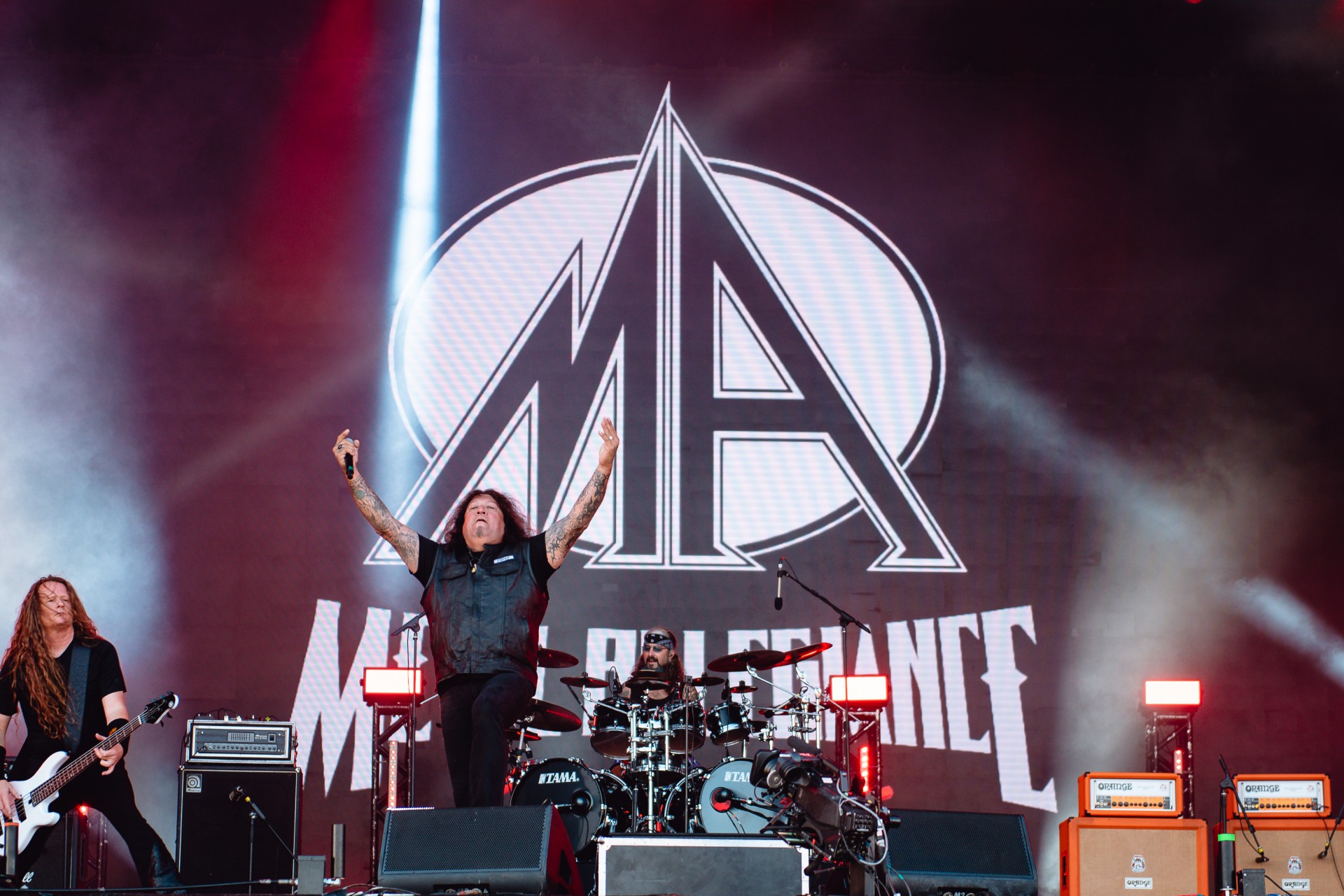 Metal Allegiance se apresentam no Palco Sunset do Rock in Rio 2022 - Divulgação