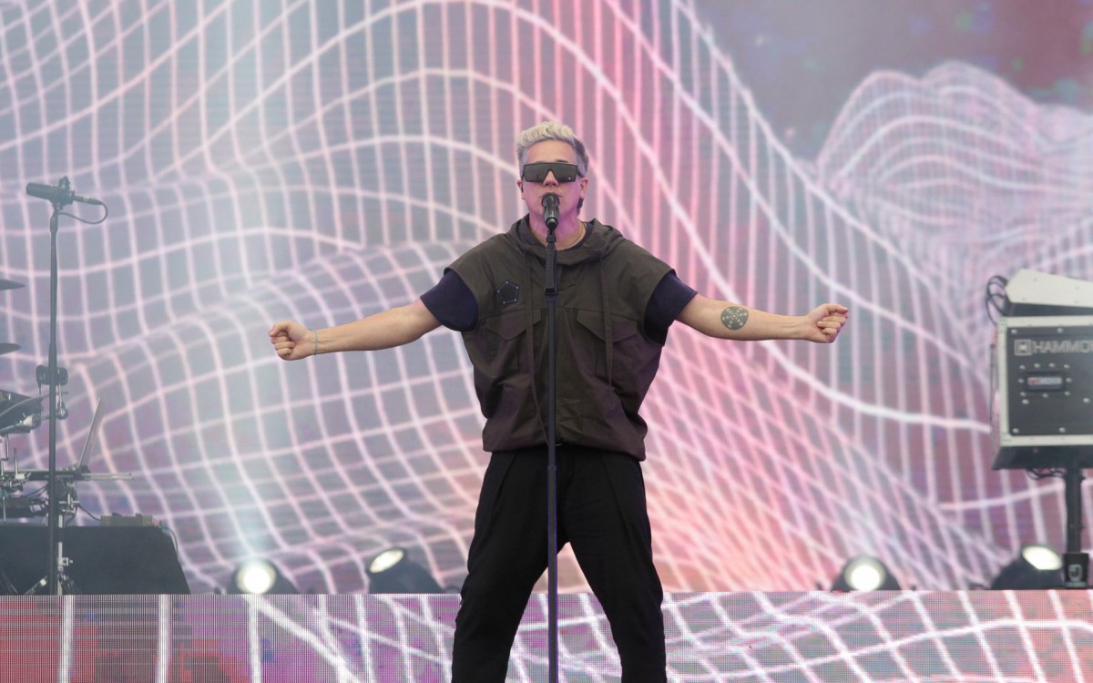 Jota Quest no Palco Mundo do Rock in Rio - Reginaldo Pimenta/Agência O Dia