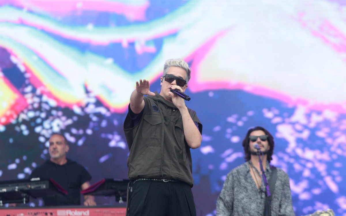 Jota Quest no Palco Mundo do Rock in Rio - Reginaldo Pimenta/Agência O Dia