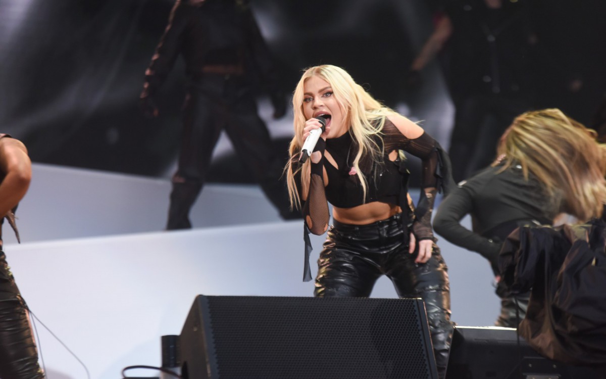 Lu&iacute;sa Sonza no Palco Sunset do Rock in Rio 