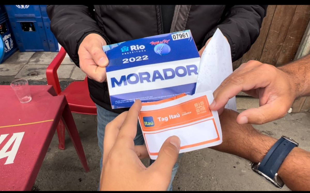 Ele prometia acesso a &aacute;rea restrita do Rock in Rio para moradores do entorno do evento