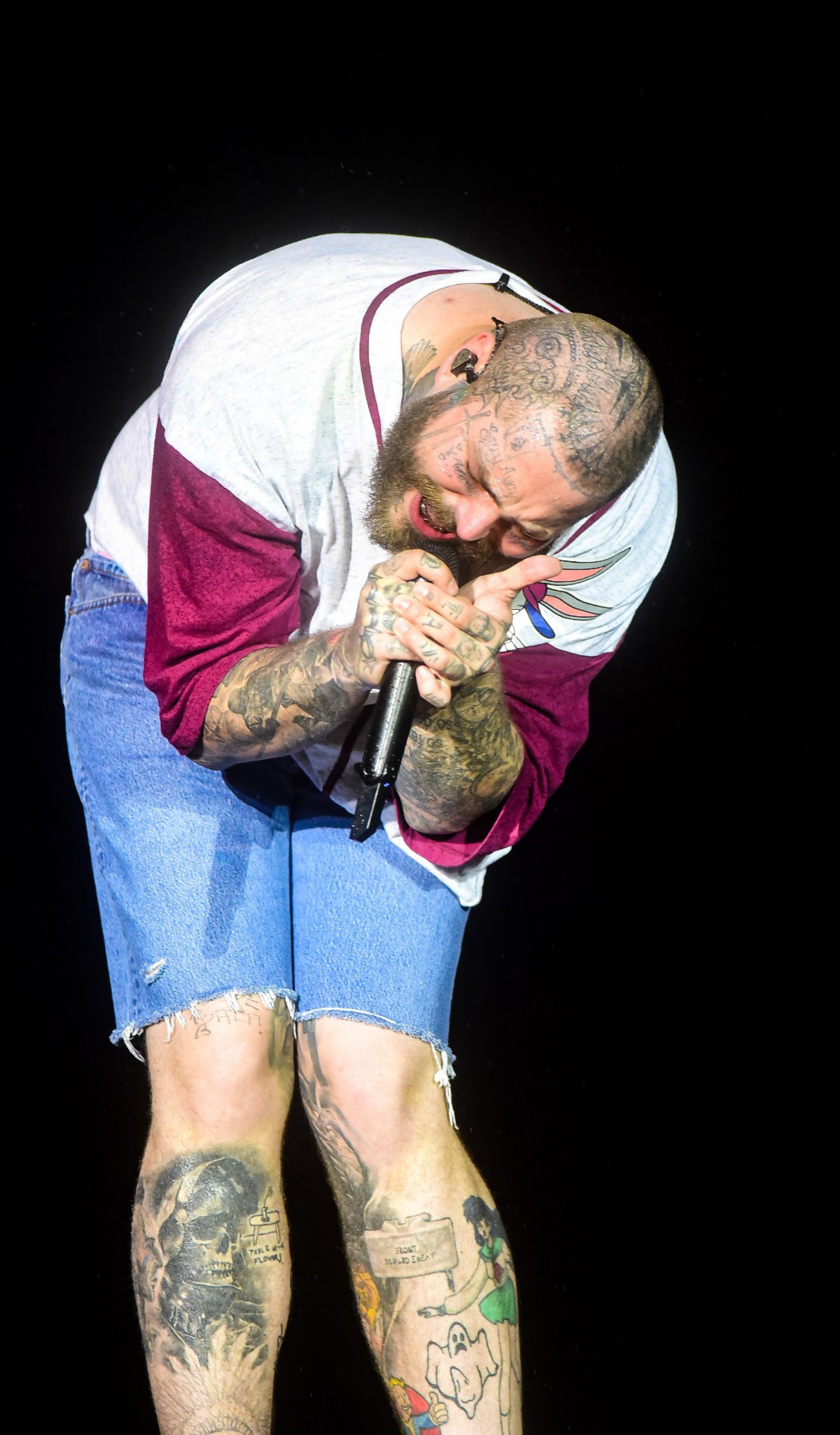 Post Malone se apresenta no Palco Mundo no segundo dia do Rock in RIo 2022 - Victor Chapetta / Agnews