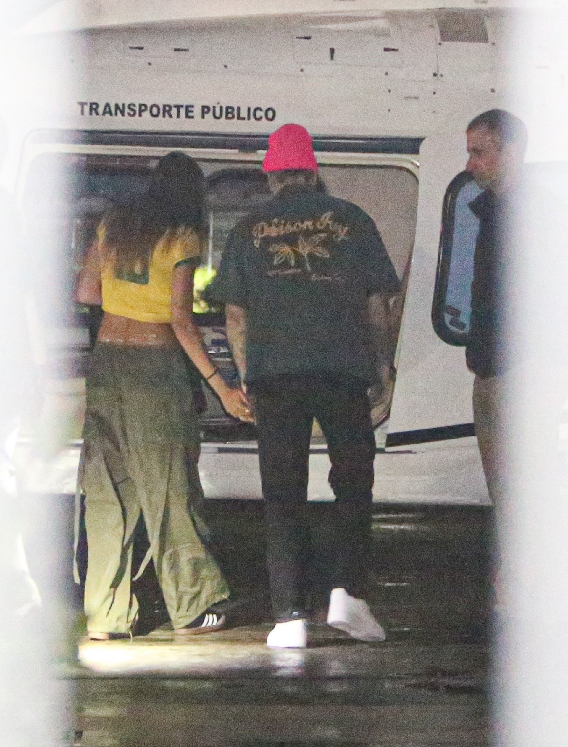 Justin Bieber e esposa, Hailey Bieber, pegam helicópter em direção ao Rock in Rio - Delson Silva / Ag. News