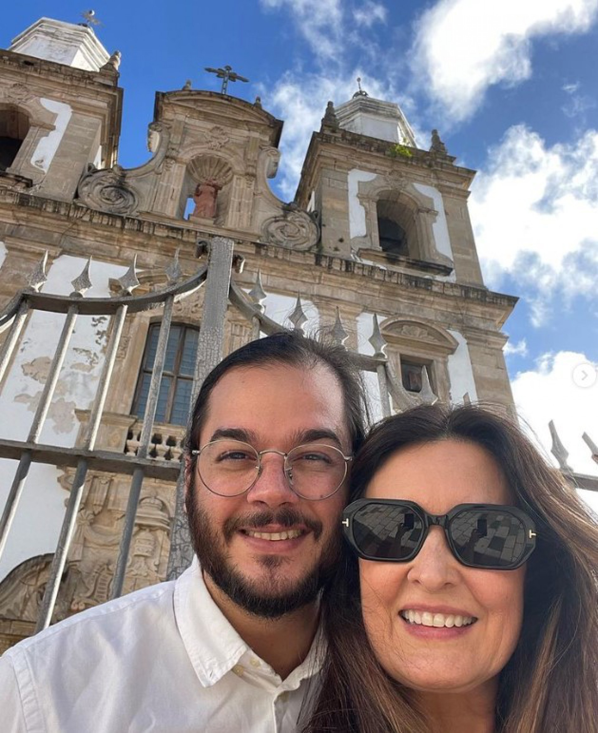 Fátima Bernardes e Túlio Gadêlha  - Reprodução/Instagram