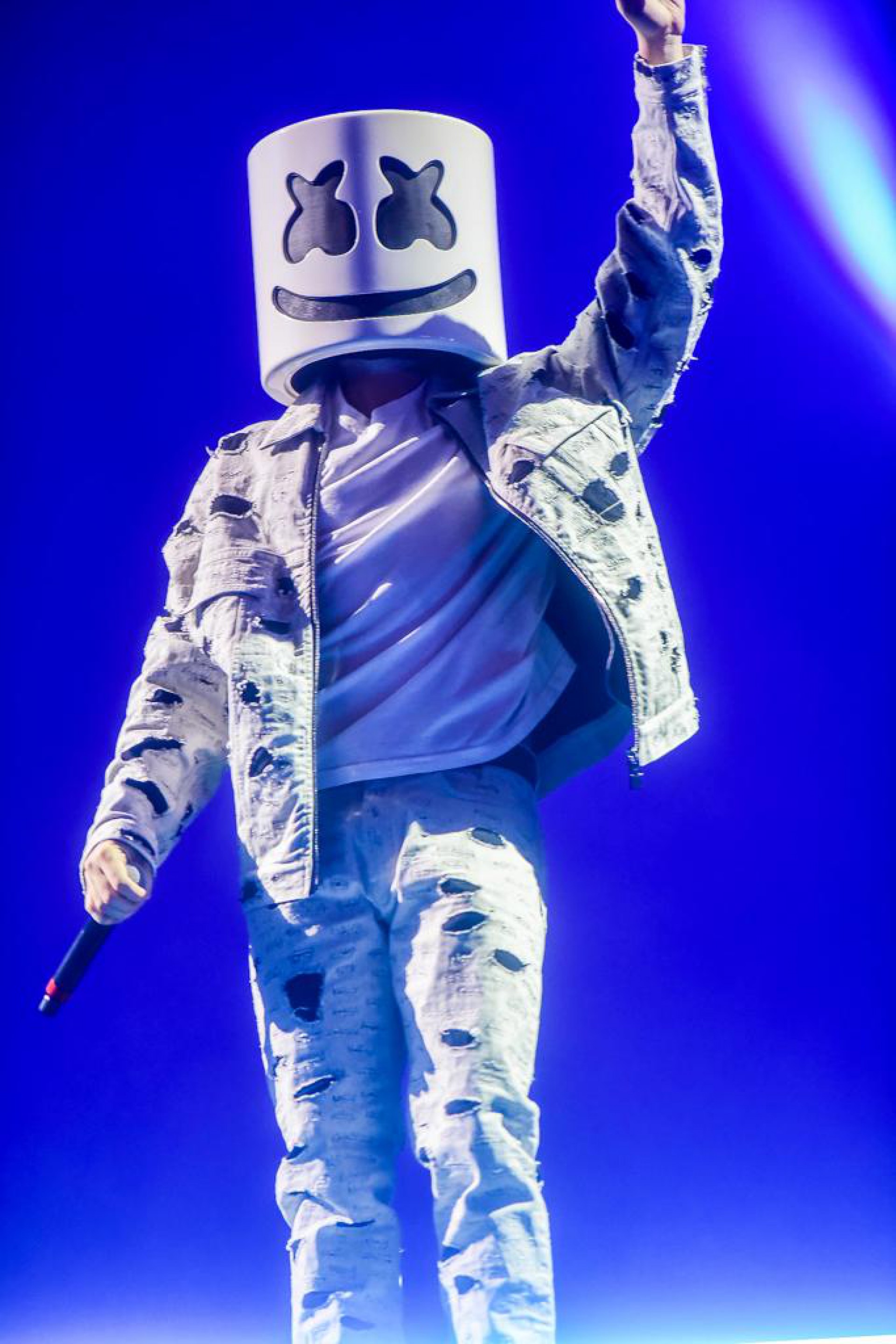 Dj Marshmello se apresenta no Palco Mundo do Rock in Rio 2022 - Marcelo Sa Barreto / Agnews