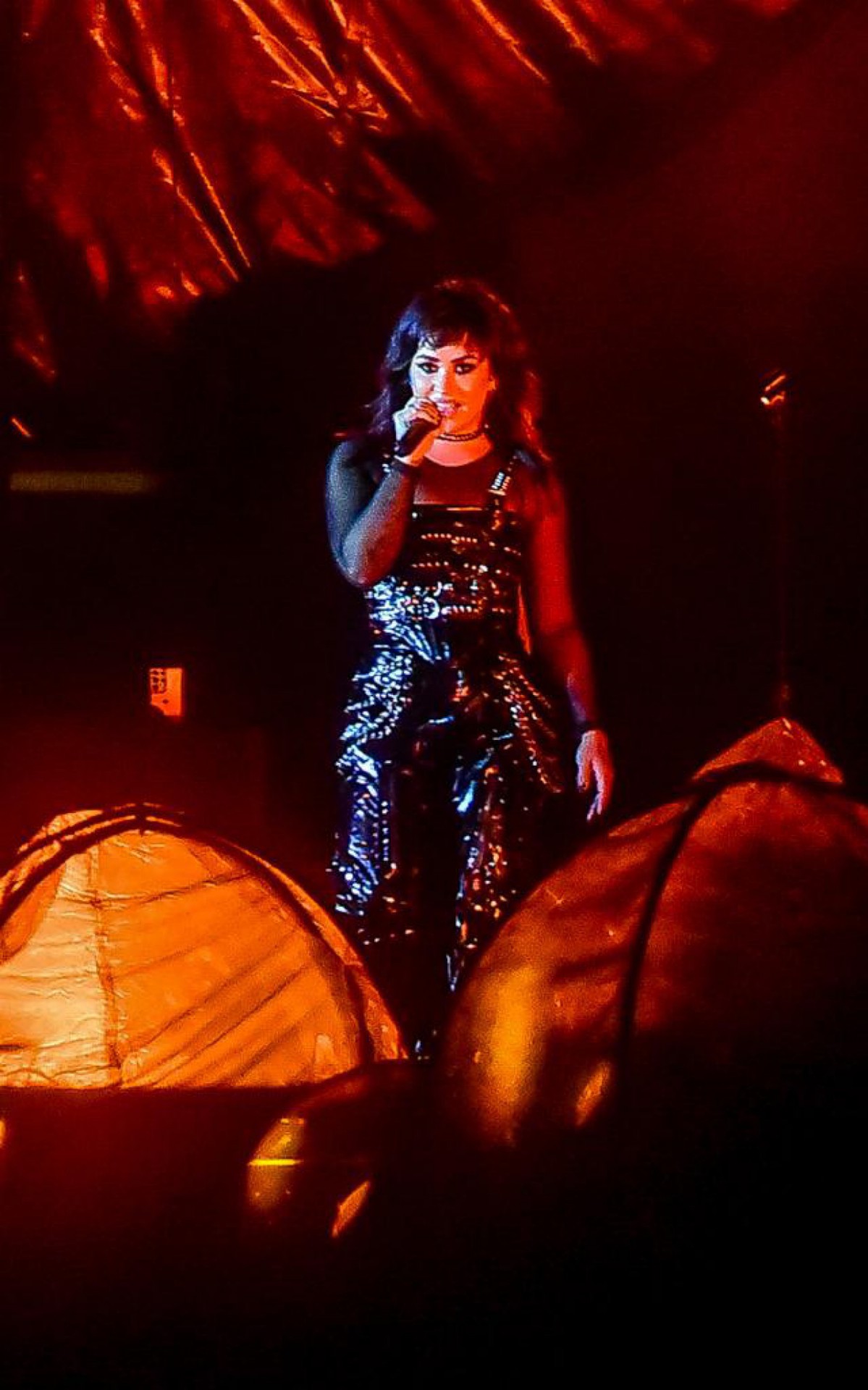Demi Lovato se apresenta no Palco Mundo do Rock in Rio