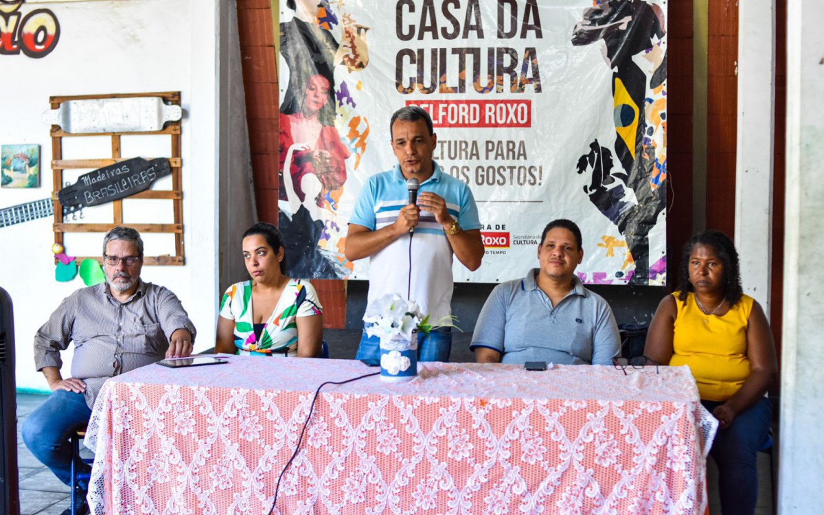 O secret&aacute;rio de Cultura, Bruno Nunes, destacou a import&acirc;ncia do conselho