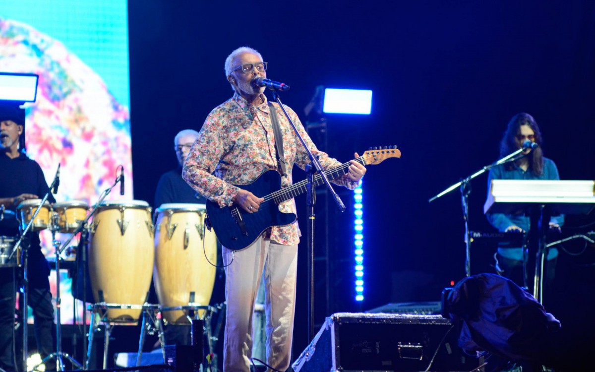 Gilberto Gil se apresenta no Palco Sunset no terceiro dia de Rock in Rio - Webert Belicio / Ag. News